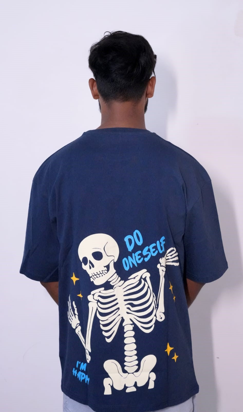 Moon Skull Oversized Unisex Tshirts